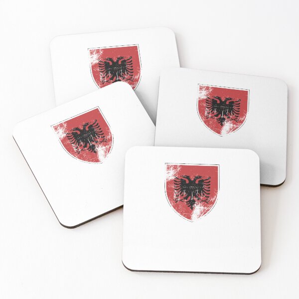 Item preview, albania kosovo man flag  designed and sold by pirminio.