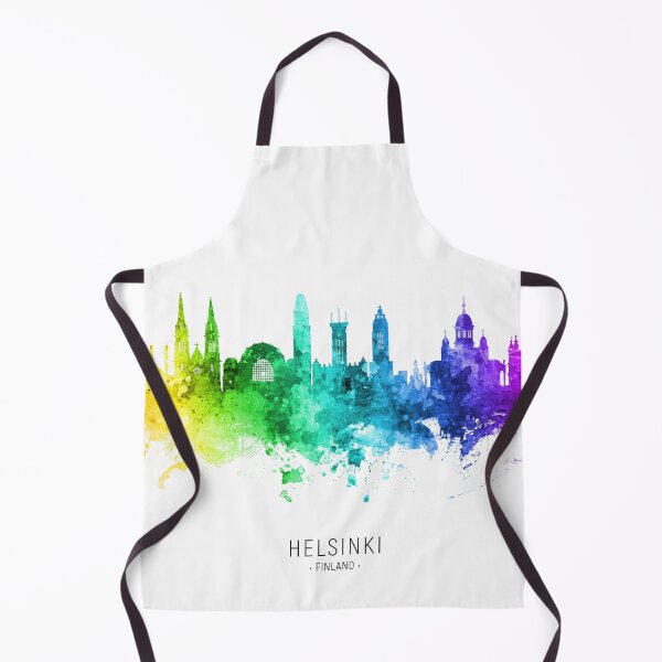 Item preview, Helsinki Finland Skyline designed and sold by ArtPrints.