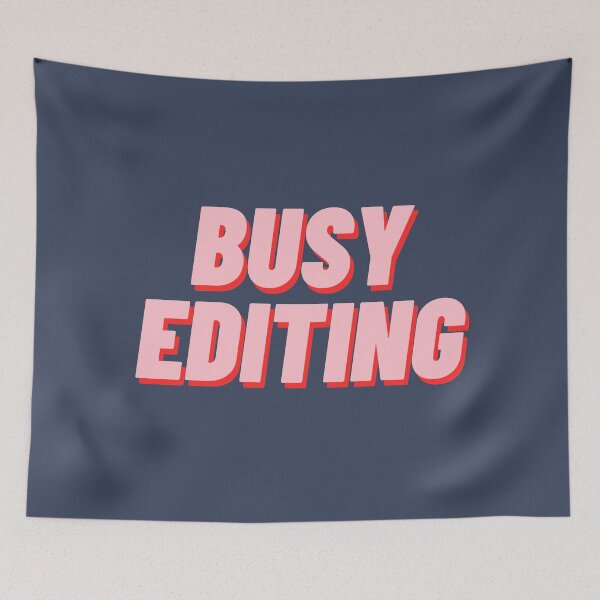 Item preview, Busy Editing designed and sold by polishalpaca.
