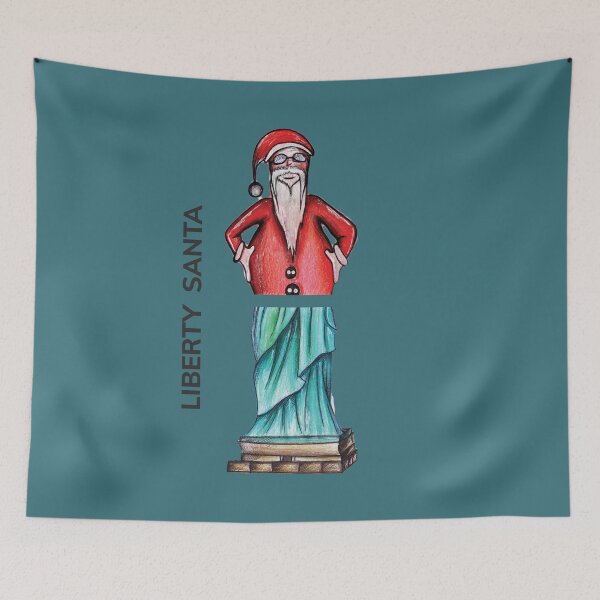 Item preview, LIBERTY SANTA by FrankenDuo muse oracle designed and sold by FrankenDuo.