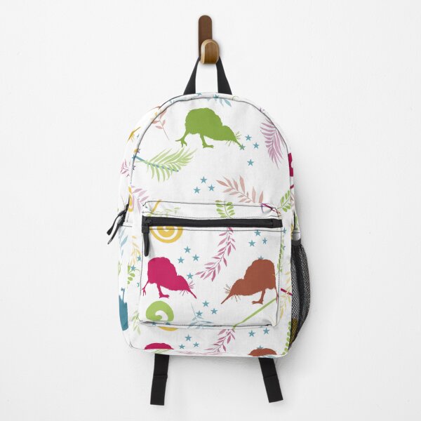 Item preview, New Zealand Kiwi Bird and Southern Cross - Multi White designed and sold by Tara Slater.