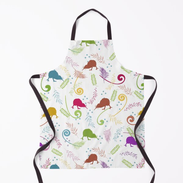 Item preview, New Zealand Kiwi Bird and Southern Cross - Multi White designed and sold by Tara Slater.