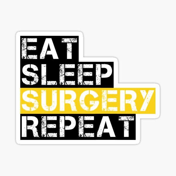 Item preview, Tecnología quirúrgica Eat Sleep Surgery Repeat designed and sold by juvajay.
