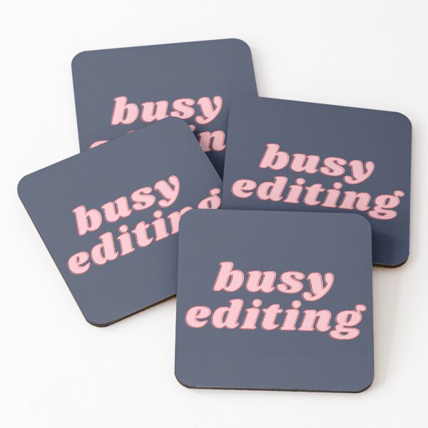 Item preview, busy editing designed and sold by polishalpaca.