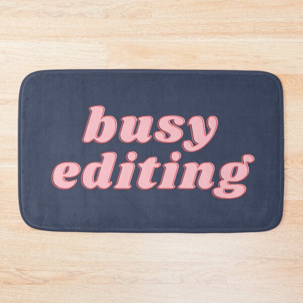 Item preview, busy editing designed and sold by polishalpaca.