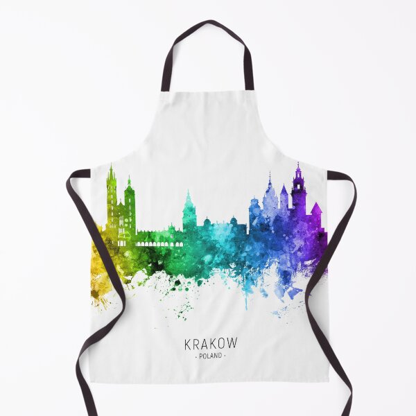Item preview, Krakow Poland Skyline designed and sold by ArtPrints.