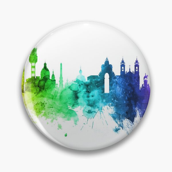 Item preview, Lisbon Portugal Skyline designed and sold by ArtPrints.