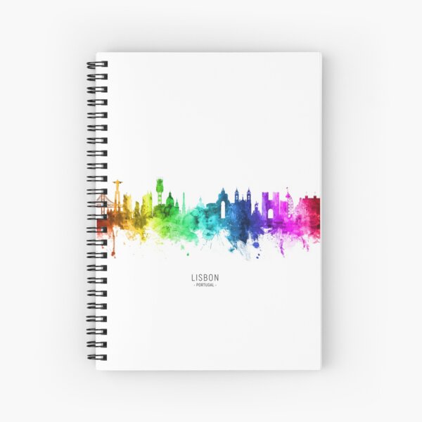 Aperçu de l'œuvre Lisbon Portugal Skyline créée et vendue par ArtPrints.