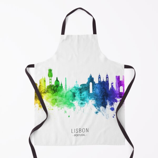 Item preview, Lisbon Portugal Skyline designed and sold by ArtPrints.