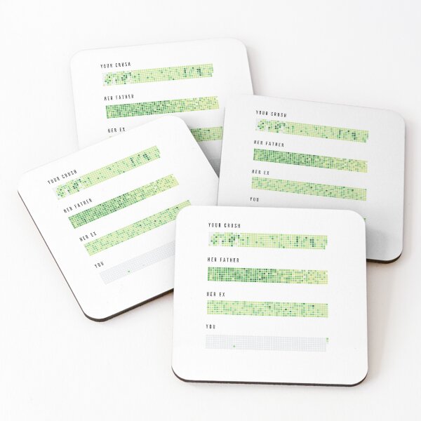 Item preview, your crush guthub commits designed and sold by purumArt.