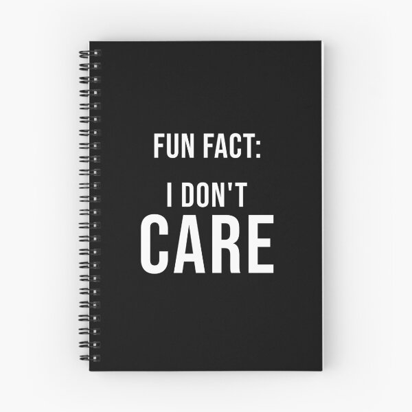 Item preview, Fun Fact I'dont Care Sarcastic Funny Sassy Gift designed and sold by GikaDesigns.