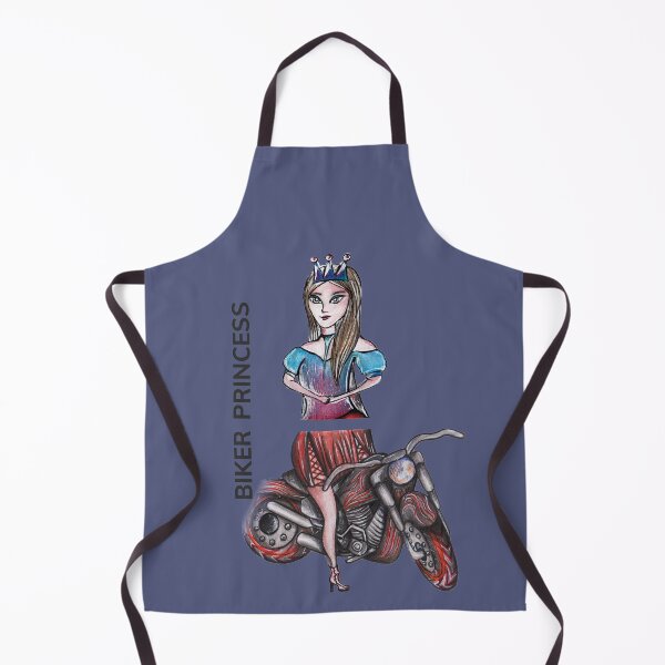 Item preview, BIKER PRINCESS by FrankenDuo enigma blue designed and sold by FrankenDuo.