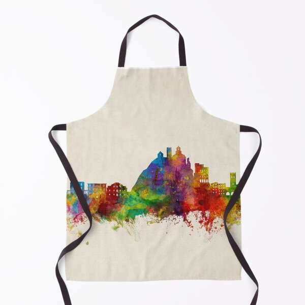 Item preview, Monterosso al Mare Italy Skyline designed and sold by ArtPrints.