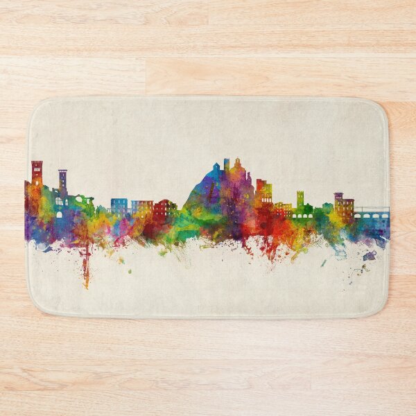 Item preview, Monterosso al Mare Italy Skyline designed and sold by ArtPrints.