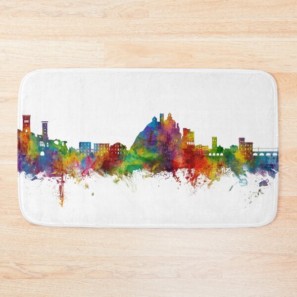 Item preview, Monterosso al Mare Italy Skyline designed and sold by ArtPrints.