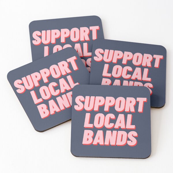 Item preview, Support Local Bands designed and sold by polishalpaca.