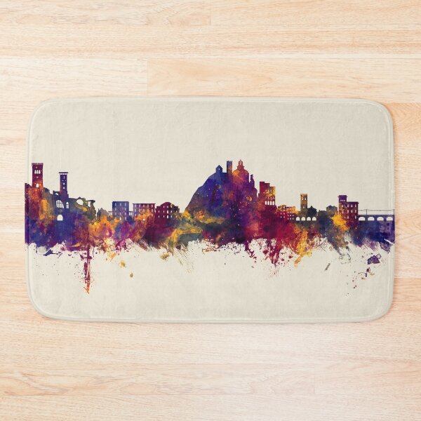 Item preview, Monterosso al Mare Italy Skyline designed and sold by ArtPrints.