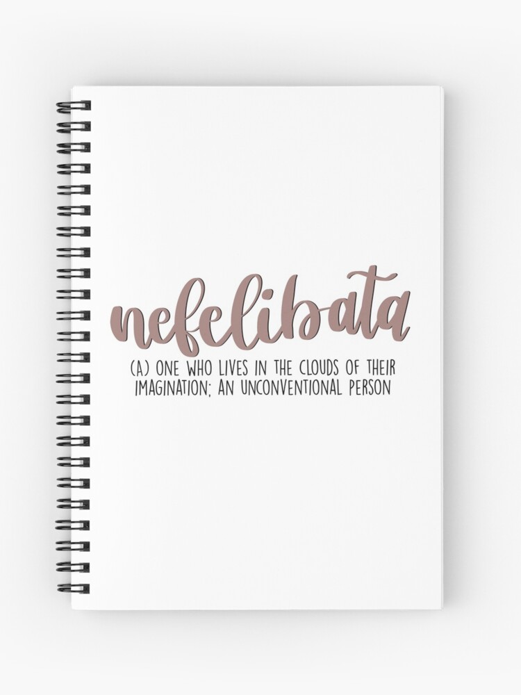 Nefelibata Aesthetic Word Definition  Sticker for Sale by Slletterings