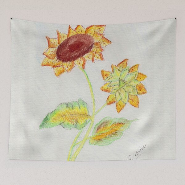 Item preview, Valerie's' Sunflower designed and sold by Sharon Schwalbe.