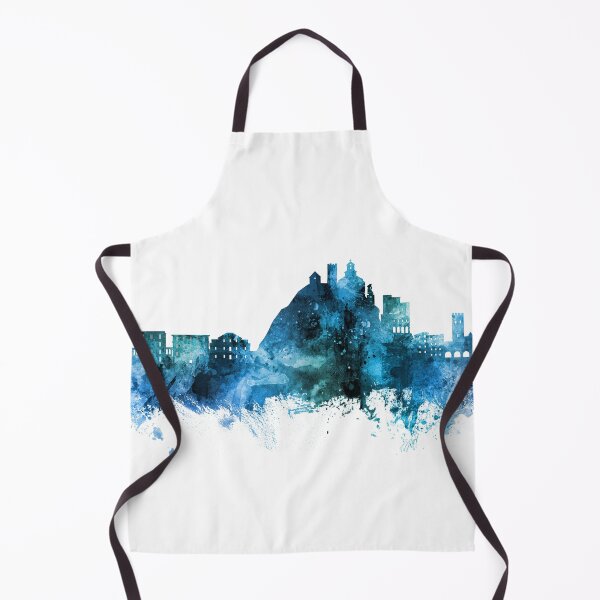 Item preview, Monterosso al Mare Italy Skyline designed and sold by ArtPrints.