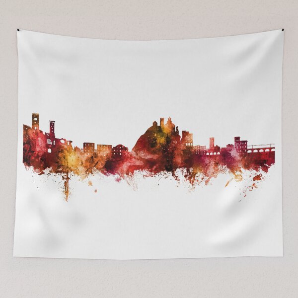 Item preview, Monterosso al Mare Italy Skyline designed and sold by ArtPrints.
