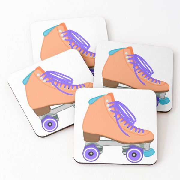 Item preview, Copy of Lilac and Teal Rollerskate Pastel designed and sold by Serinah Williams.