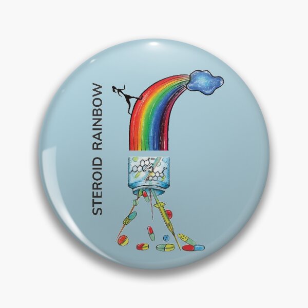 Item preview, STEROID RAINBOW by FrankenDuo pale blue designed and sold by FrankenDuo.