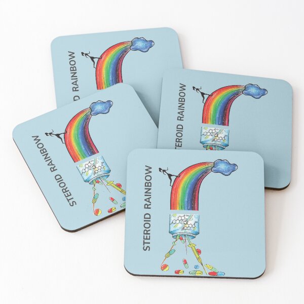 Item preview, STEROID RAINBOW by FrankenDuo pale blue designed and sold by FrankenDuo.