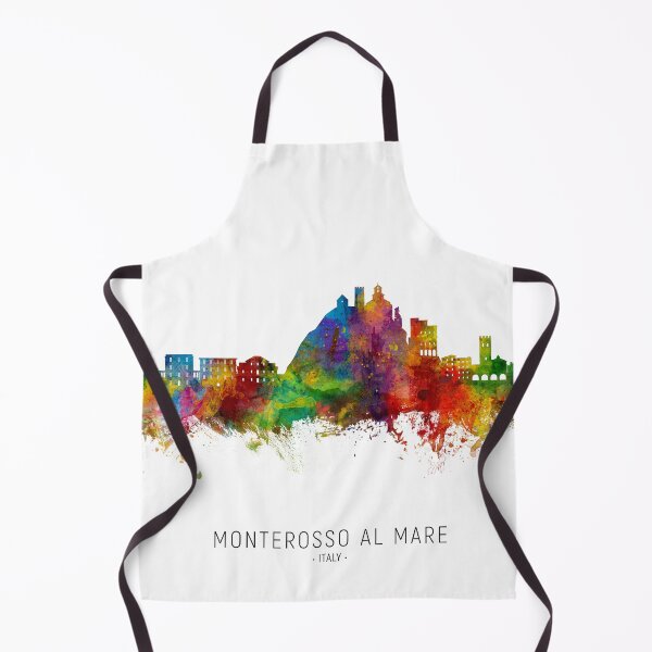 Item preview, Monterosso al Mare Italy Skyline designed and sold by ArtPrints.