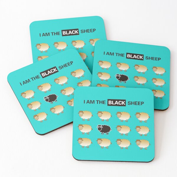 Item preview, I AM THE BLACK SHEEP designed and sold by María Ángeles Conesa Artés.