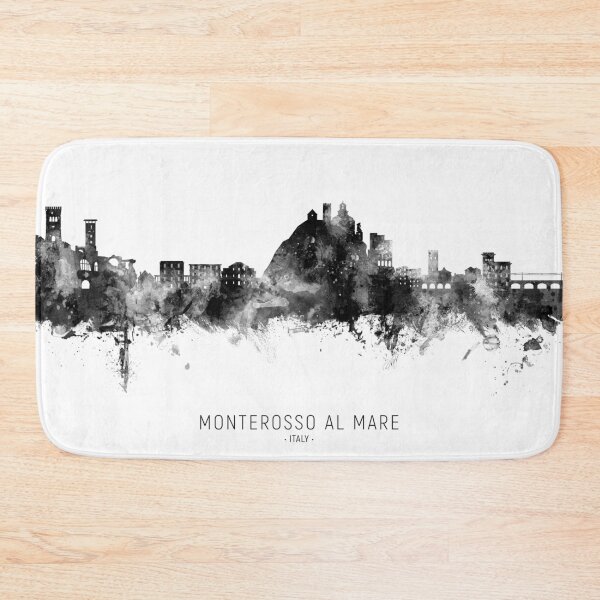Item preview, Monterosso al Mare Italy Skyline designed and sold by ArtPrints.