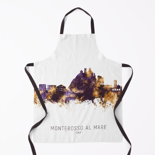 Item preview, Monterosso al Mare Italy Skyline designed and sold by ArtPrints.