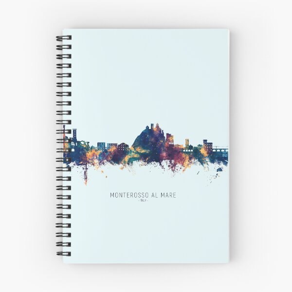 Item preview, Monterosso al Mare Italy Skyline designed and sold by ArtPrints.