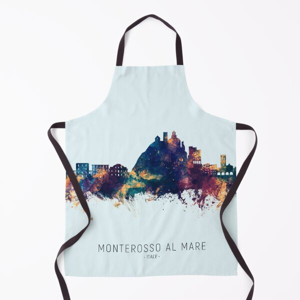 Item preview, Monterosso al Mare Italy Skyline designed and sold by ArtPrints.