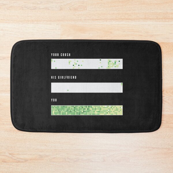 Item preview, your crush guthub commits designed and sold by purumArt.