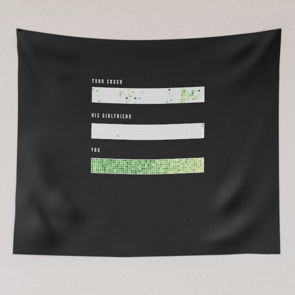 Item preview, your crush guthub commits designed and sold by purumArt.