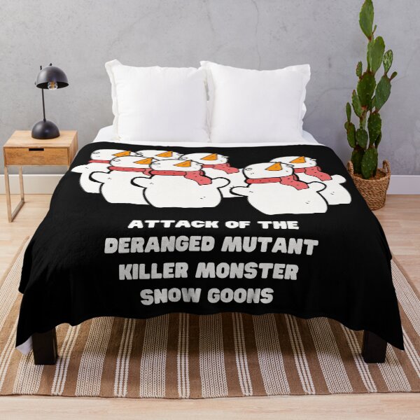 Item preview, Attack of the Deranged Mutant Killer Monster Snow Goons Calvin Snowman Snowmen Christmas Funny Gift Hobbes Weird Snow Man Woman Weird Christmas designed and sold by Nathalie Aynié.