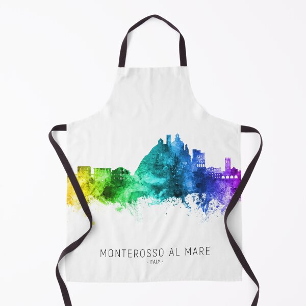 Item preview, Monterosso al Mare Italy Skyline designed and sold by ArtPrints.