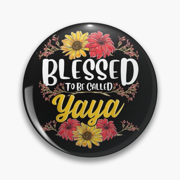 Item preview, Blessed To Be Called Yaya Floral Mothers Day designed and sold by palaelica.