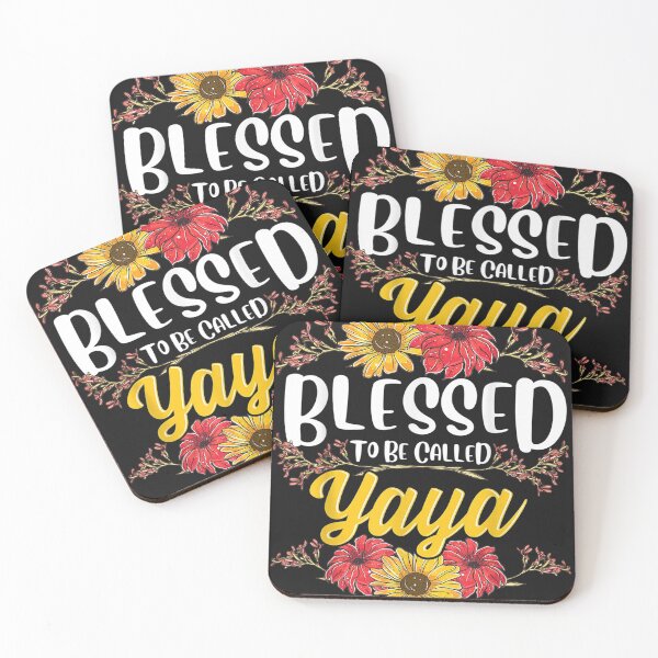 Item preview, Blessed To Be Called Yaya Floral Mothers Day designed and sold by palaelica.