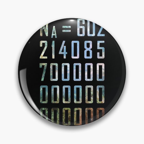 Item preview, Avogadro constant designed and sold by MetaPhyStore.