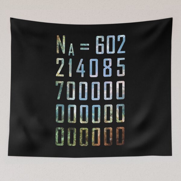 Item preview, Avogadro constant designed and sold by MetaPhyStore.