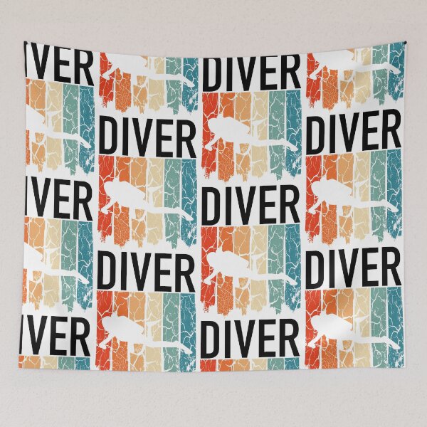 Item preview, diver retro - vintage diver designed and sold by pirminio.