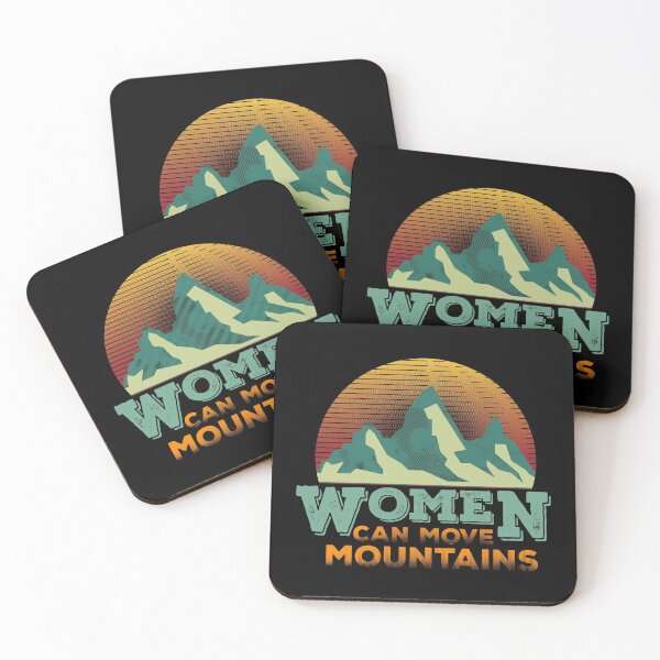 Item preview, Women can move mountains Design designed and sold by PlusAdore.