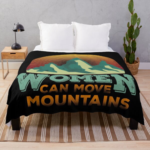 Item preview, Women can move mountains Design designed and sold by PlusAdore.