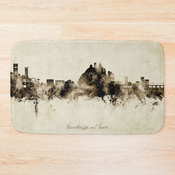 Item preview, Monterosso al Mare Italy Skyline designed and sold by ArtPrints.