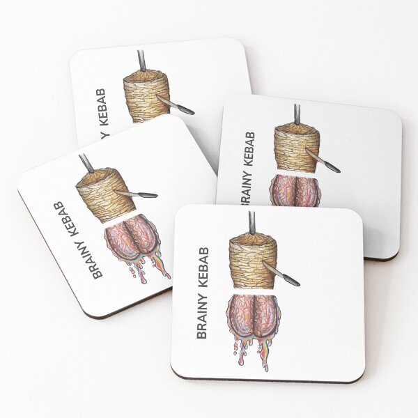 Item preview, BRAINY KEBAB by FrankenDuo designed and sold by FrankenDuo.