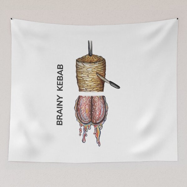 Item preview, BRAINY KEBAB by FrankenDuo designed and sold by FrankenDuo.