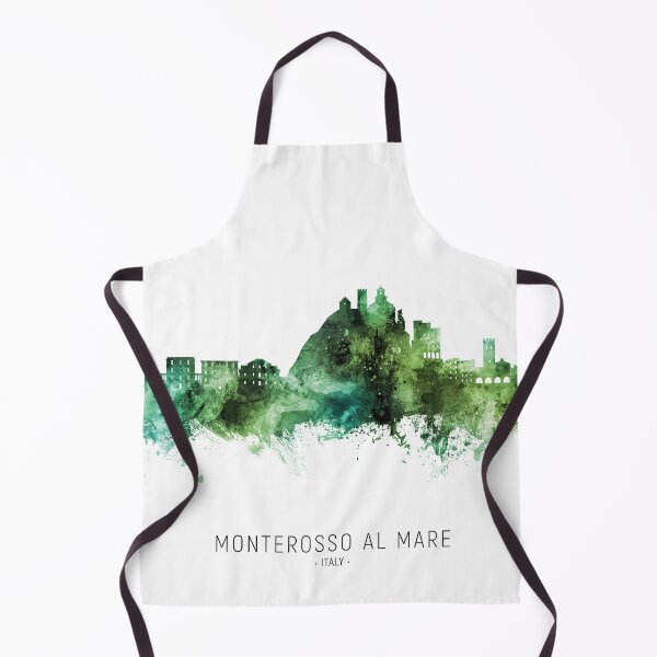 Item preview, Monterosso al Mare Italy Skyline designed and sold by ArtPrints.