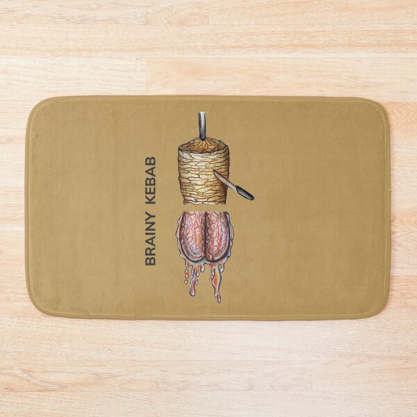 Item preview, BRAINY KEBAB by FrankenDuo uluru brown designed and sold by FrankenDuo.